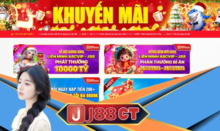 Ngoài Vòng quay may mắn, J88 còn triển khai nhiều khuyến mãi hấp dẫn khác Ngoài Vòng quay may mắn, J88 còn triển khai nhiều khuyến mãi hấp dẫn khác